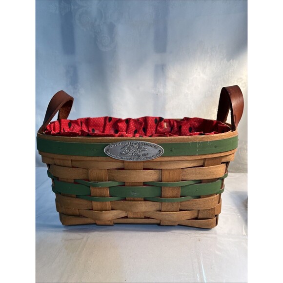 Handmade Basket Gerald E. Henn Workshops Mother's Day 1993 Special Collectors Ed - Picture 1 of 11